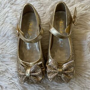 New Girls Wedding Party Heel Princess Shoes , size 7